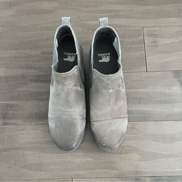 Sorel EVIE™ II WOMEN'S CHELSEA boots size 8.5 Quarry Grill Color - Picture 8 of 8